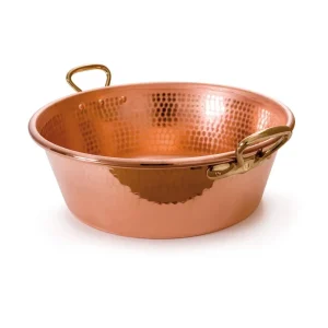 Mauviel 44 cm Hammered Copper Jam pan