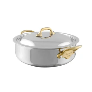 Mauviel 28 cm Rondeau with lid