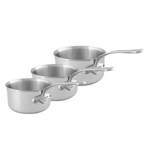 Mauviel 16-20 cm Set of 3 Saucepans