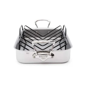 Mauviel 40x30 cm Roasting pan + Rack