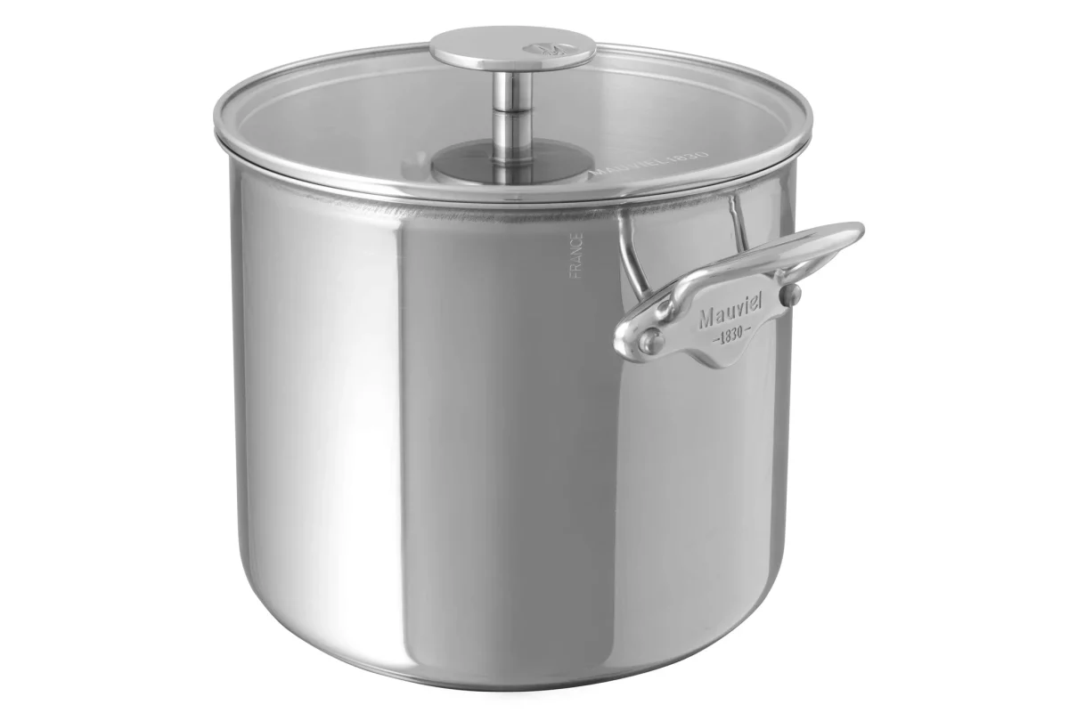 Mauviel 24 cm Stockpot with glass lid