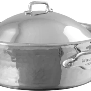 Mauviel 28 cm Rondeau with lid
