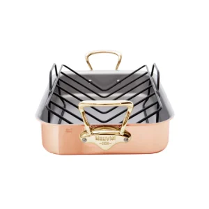 Mauviel 35x25 cm Roasting pan with rack