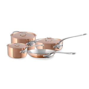 M'150 S 7-Piece Cookware Set With Cast Stainless Steel Handles