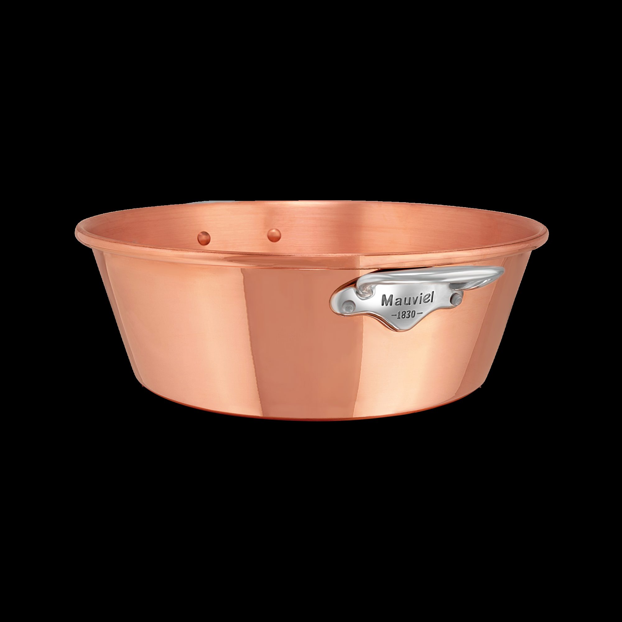 M’Passion Copper Jam Pan, Cast Stainless Steel Handles