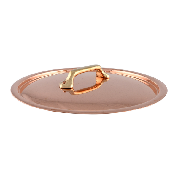 Copper Lid, Brass Handle