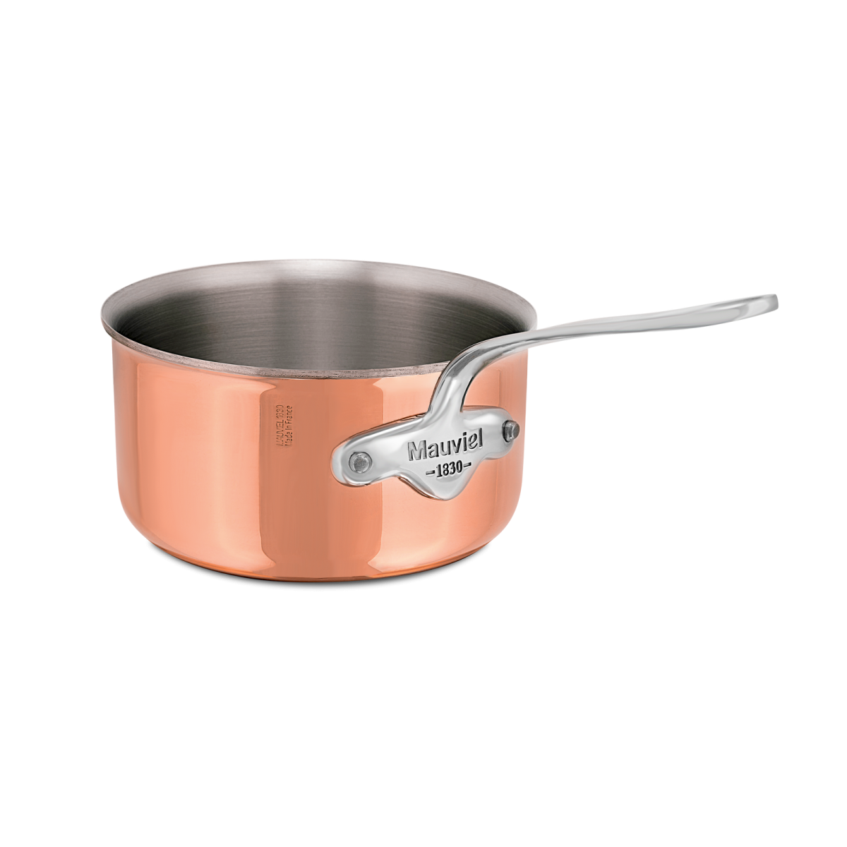 mauviel m6 s induction copper sauce pan with cast stainless 1e15d66e
