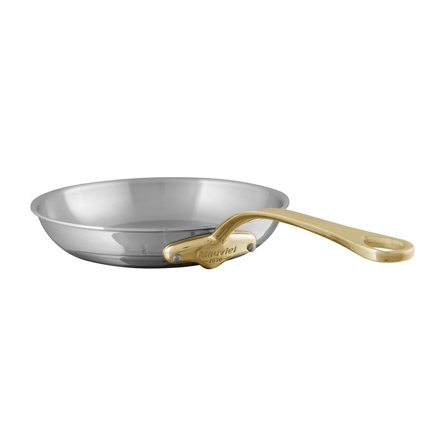 mauviel mcook b 5 ply frying pan with brass handles 16a096c1