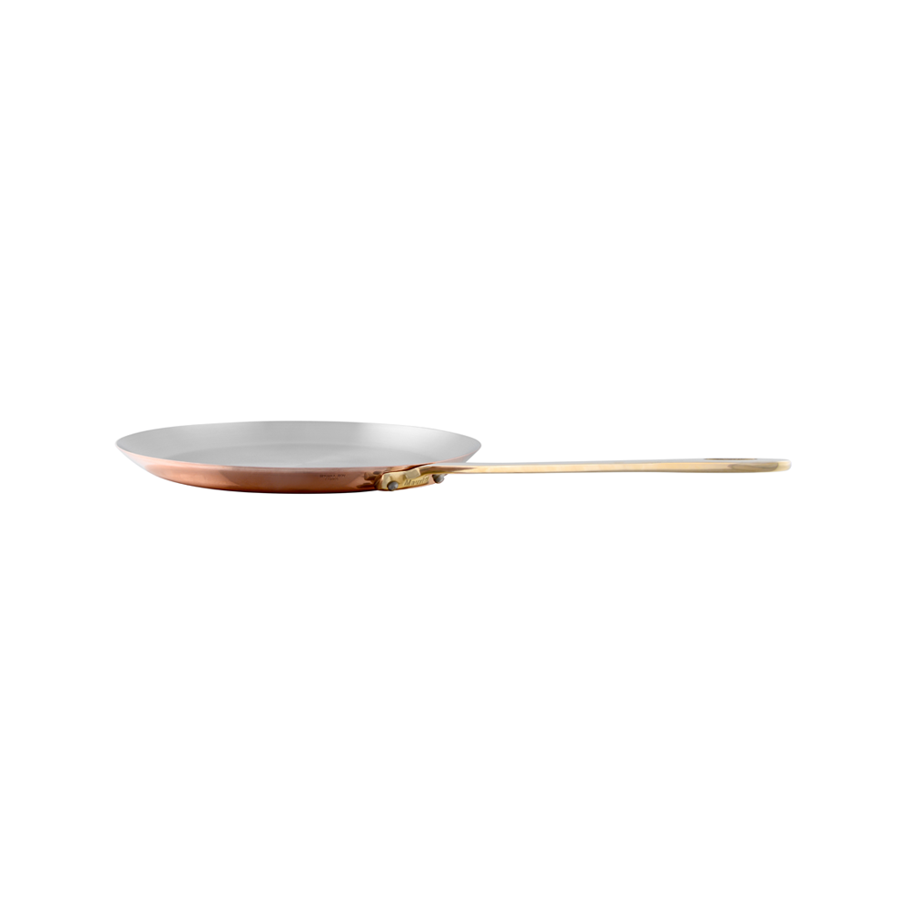mauviel mheritage m150 b copper crepe pan with brass handle b486d822
