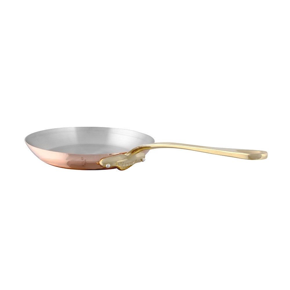 Mauviel M’Heritage M’150 B Copper Frying Pan With Brass Handle