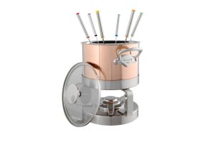 The table 5 Copper Fondue Pot 18 cm