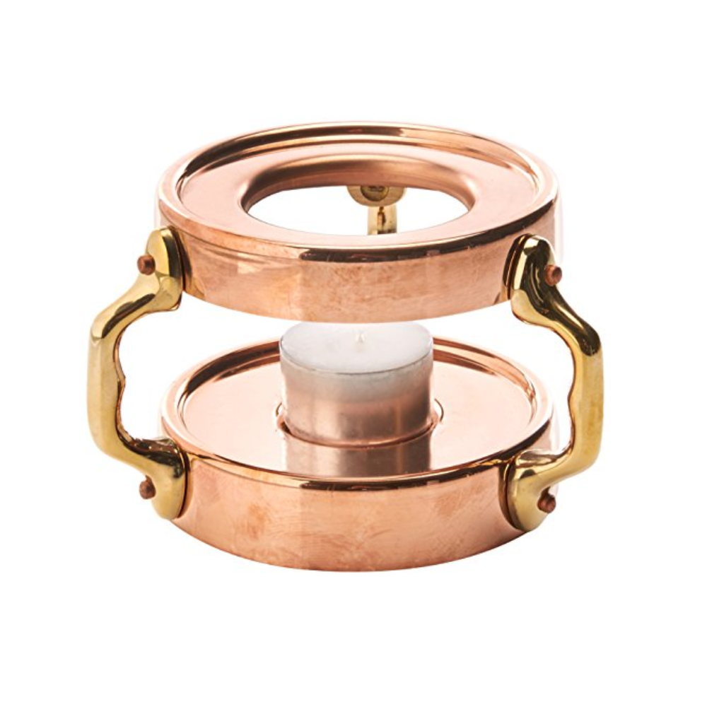 mauviel mminis copper portable heater with candle for small b1c429ac
