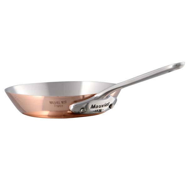 M’Minis Copper Frying Pan 12 cm, Stainless Steel Handle