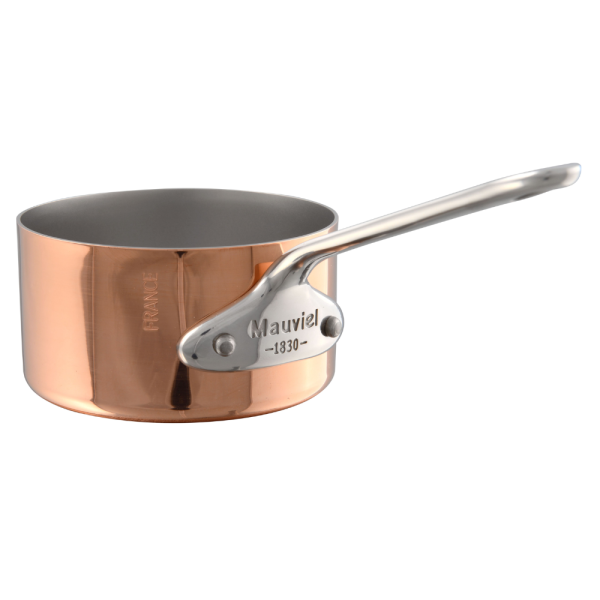 M’Minis Copper Saucepan 9 cm, Stainless Steel Handle