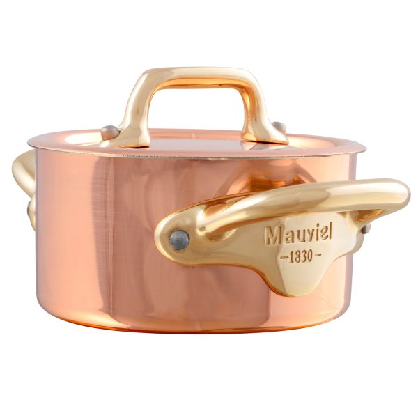 M’Minis Cocotte with Lid 9 cm, Bronze Handle