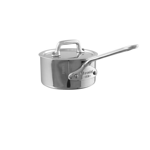 M’Minis Saucepan with Lid 9 cm, Stainless Steel Handle