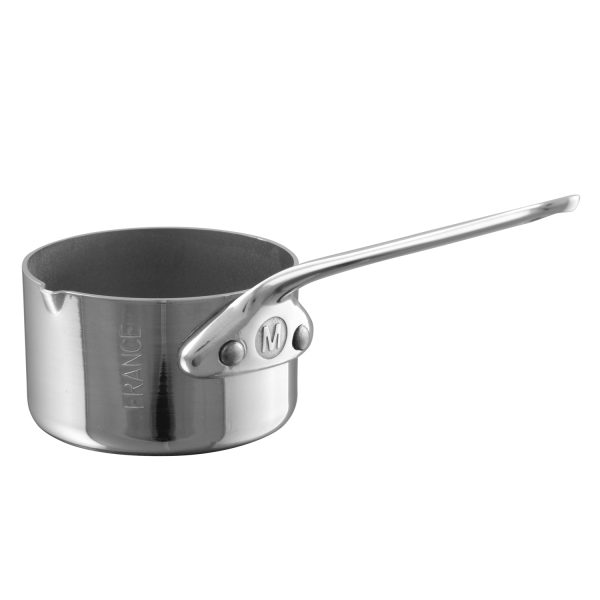 M’Minis Saucepan with Lip 5 cm, Stainless Steel Handle