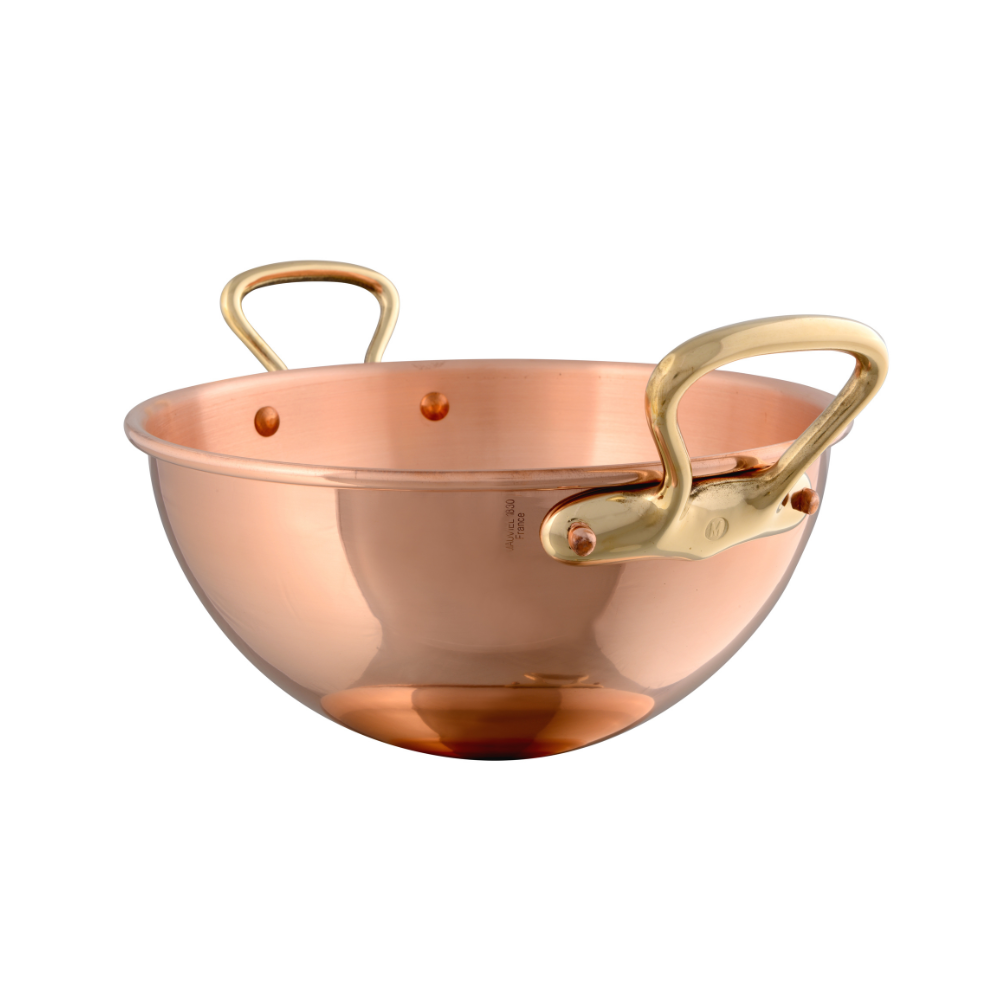 mauviel mpassion egg white beating bowl with brass handles 4 0ac6a1eb
