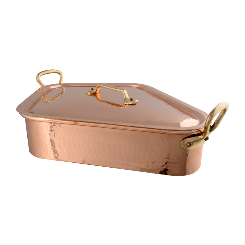 mauviel mtradition hammered copper tin inside turbot kettle 14f5c91d